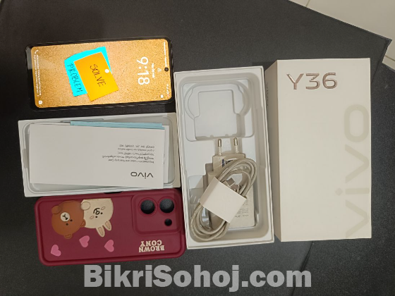 Vivo Y36 (8GB+8GBRAM / 128GB) – Excellent Condition